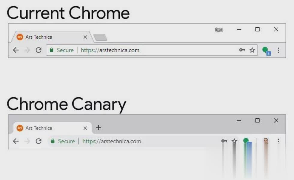 Chrome浏览器最新改版 Android P预览版和桌面版界面有变化